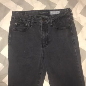 Aeropostale Black/Dark Grey Jeggings High Wasted